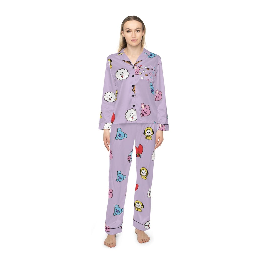 Jhope Bt21 Pajamas Official Kpop BTS Bt21 Pajama's Jungkook Jimin