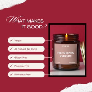 Smells Like a New Life in Raleigh, North Carolina - Scented Soy Wax Candle - Personalized Gift for New Beginnings, Housewarming, and New Job zdjęcie 6