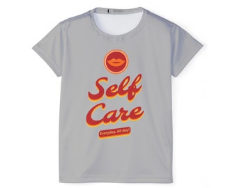 Camiseta deportiva para mujer Self Care (AOP)
