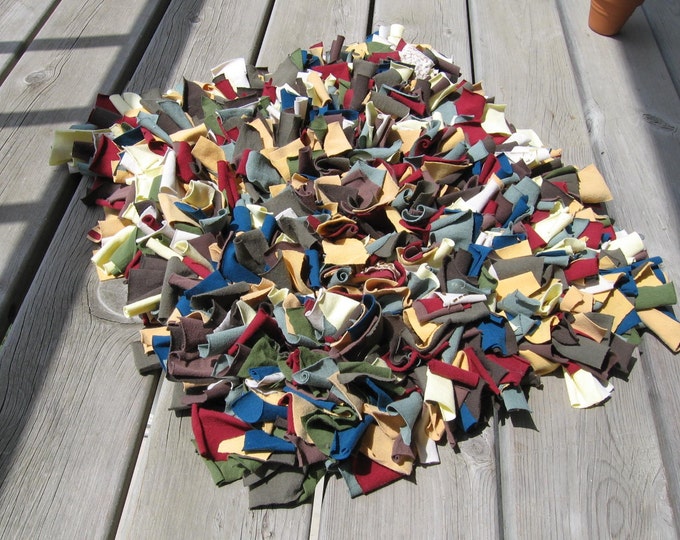 Shaggy Tshirt Throw Rug Etsy