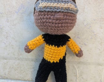 読書エンジニアぬいぐるみ、高さ8インチの人形