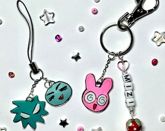 Alien stage Till and Ivan, and Mizi Keychain