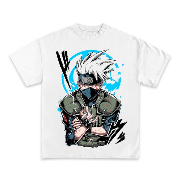 Naruto Anime Shirt, Kakashi Hatake, Graphic Anime Unisex Shirt, Anime Lover, Manga Shirt, Japan Culture, Gift for him, Gift for her