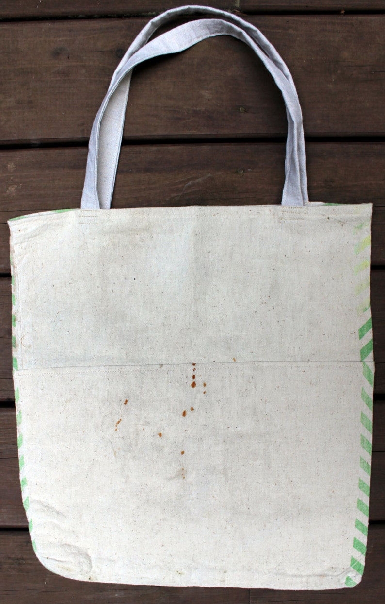 Reusable Shopping Bag Grainsack Market Bag Eco Grocery Bag Heavy Cotton Tote Bag Market Tote Authentic Vintage Sack