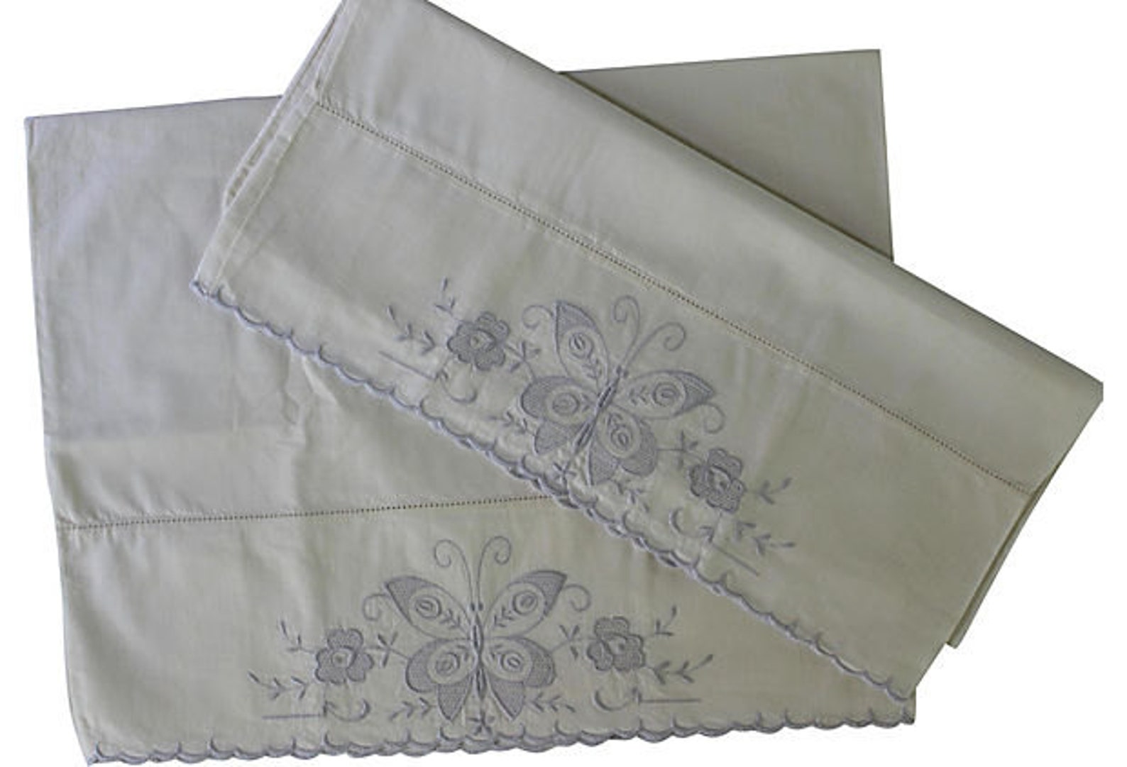 Vintage Bed Sheet Set Vintage Sheet Set Italian Butterfly Etsy