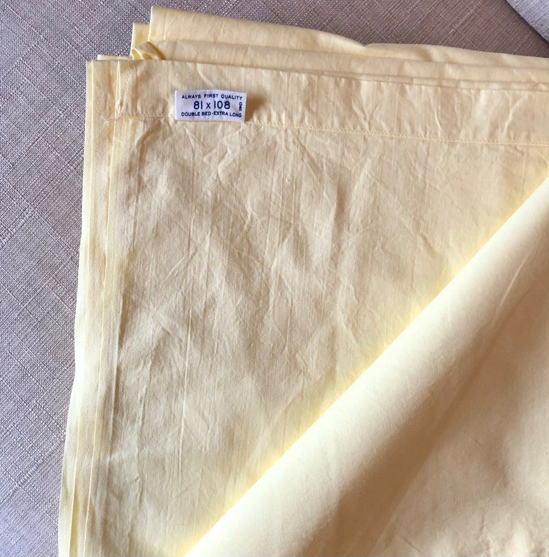 Vintage Percale Sheet 100 All Cotton Percale Penneys Etsy