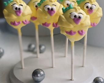 Marshmallow Cake Pops Chicken