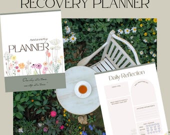 Surgery Recovery Planner | Daily Journal, Healing Tracker (PDF Download)
