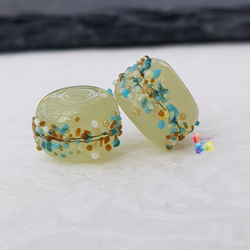 Lampwork Supply Lampwork Frit Blend COAST fine blend coe 94-96 Blue Frit Bend Glass Supply