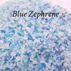 K0 Lampwork Frit Blend Blue Zephrene, fine blend coe 94-96, Lampwork Supply, Glass Supply, Blue Frit Bend