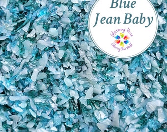 K0 Fine Blue Jean Baby, Lampwork Frit Blend, fine blend coe 94-96, Lampwork Supply, Glass Supply, Fusing Supply green