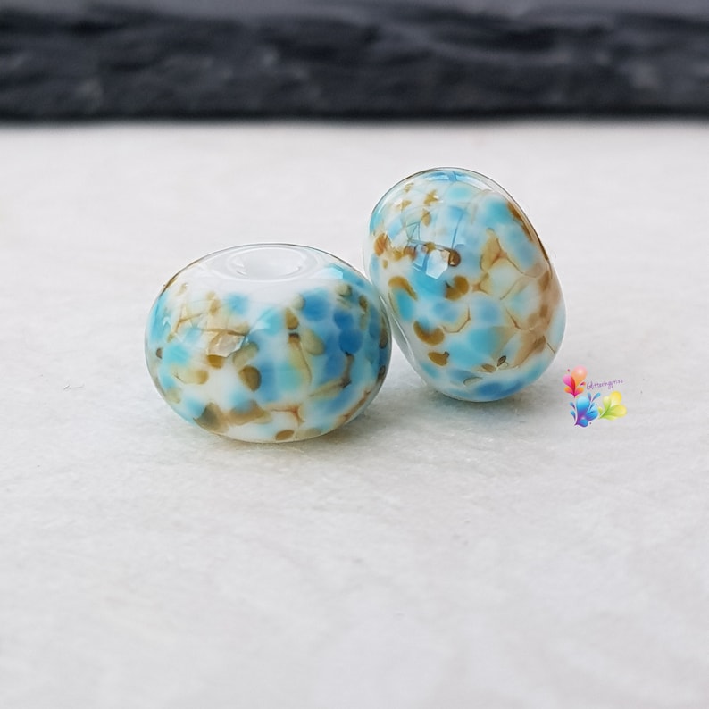Lampwork Supply Lampwork Frit Blend COAST fine blend coe 94-96 Blue Frit Bend Glass Supply