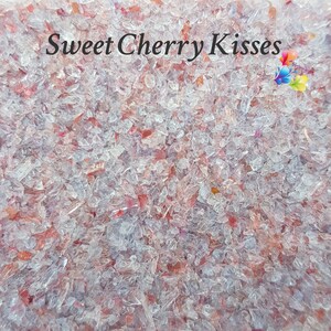 Fine Lampwork Frit Blend Sweet Cherry Kisses, coe 94-96, Lampwork Supply, Glass Supply, Pink frit, Striking Frit, Fusing Supply