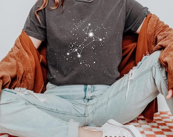 Sirius Constellation Comfort Colors T-Shirt | Celestial Star Shirt | Gift for Astronomy Lover | Astrology Tee