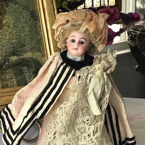 Simon & Halbig Antique Bisque Mignonette Doll with China Head Baby Doll