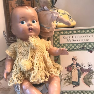 Antique 1930&#39;s Composition Character Baby Doll