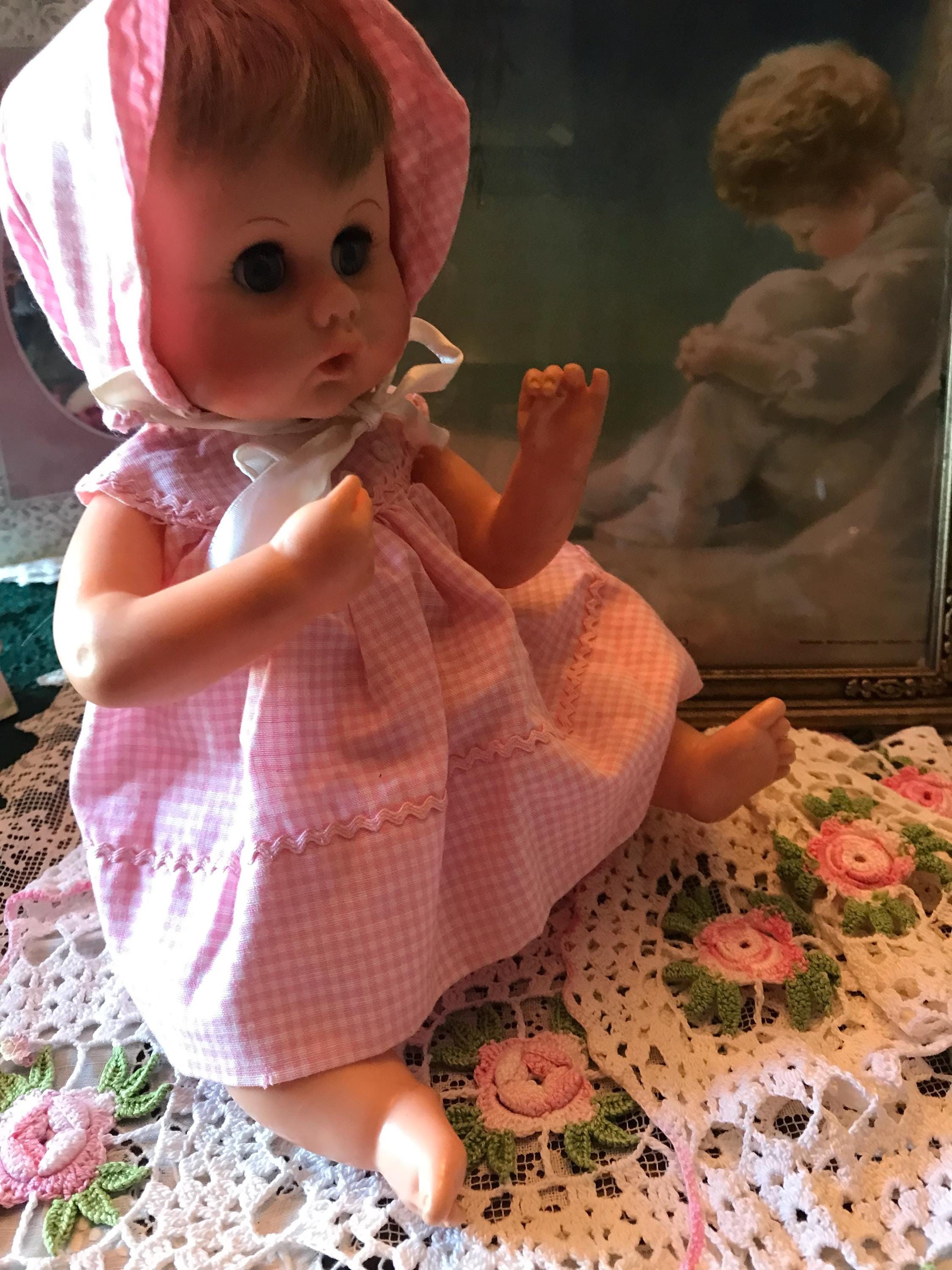 Baby Dolls Tiny Tears Doll 1960s Vintage 1970's Transitional Tiny
