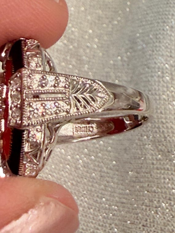 Vintage Art Deco Statement Ring - image 6
