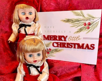 Vintage Uneeda Jack n Jill Doll Set (1950's)