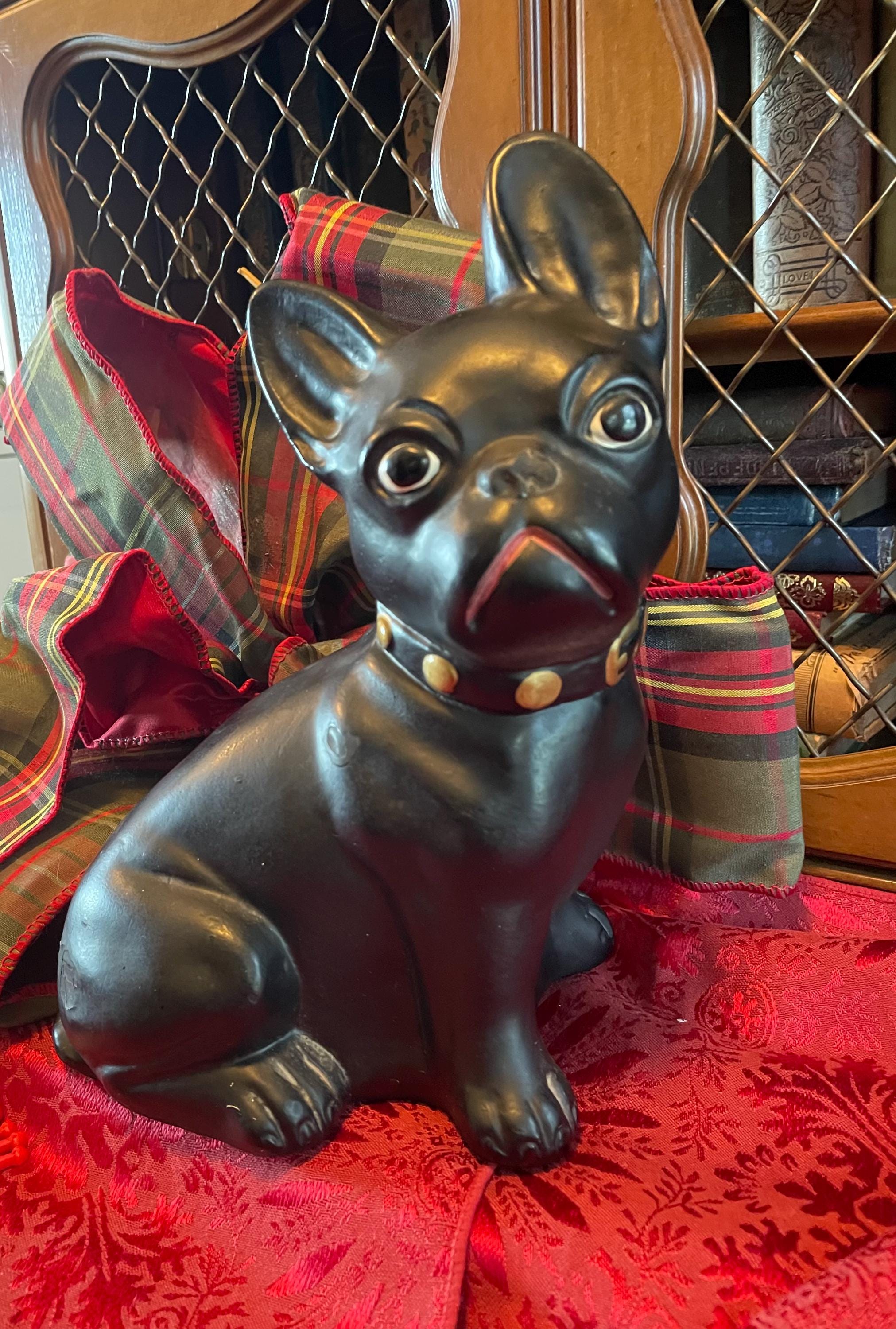 Chalkware Bull Bank - Etsy