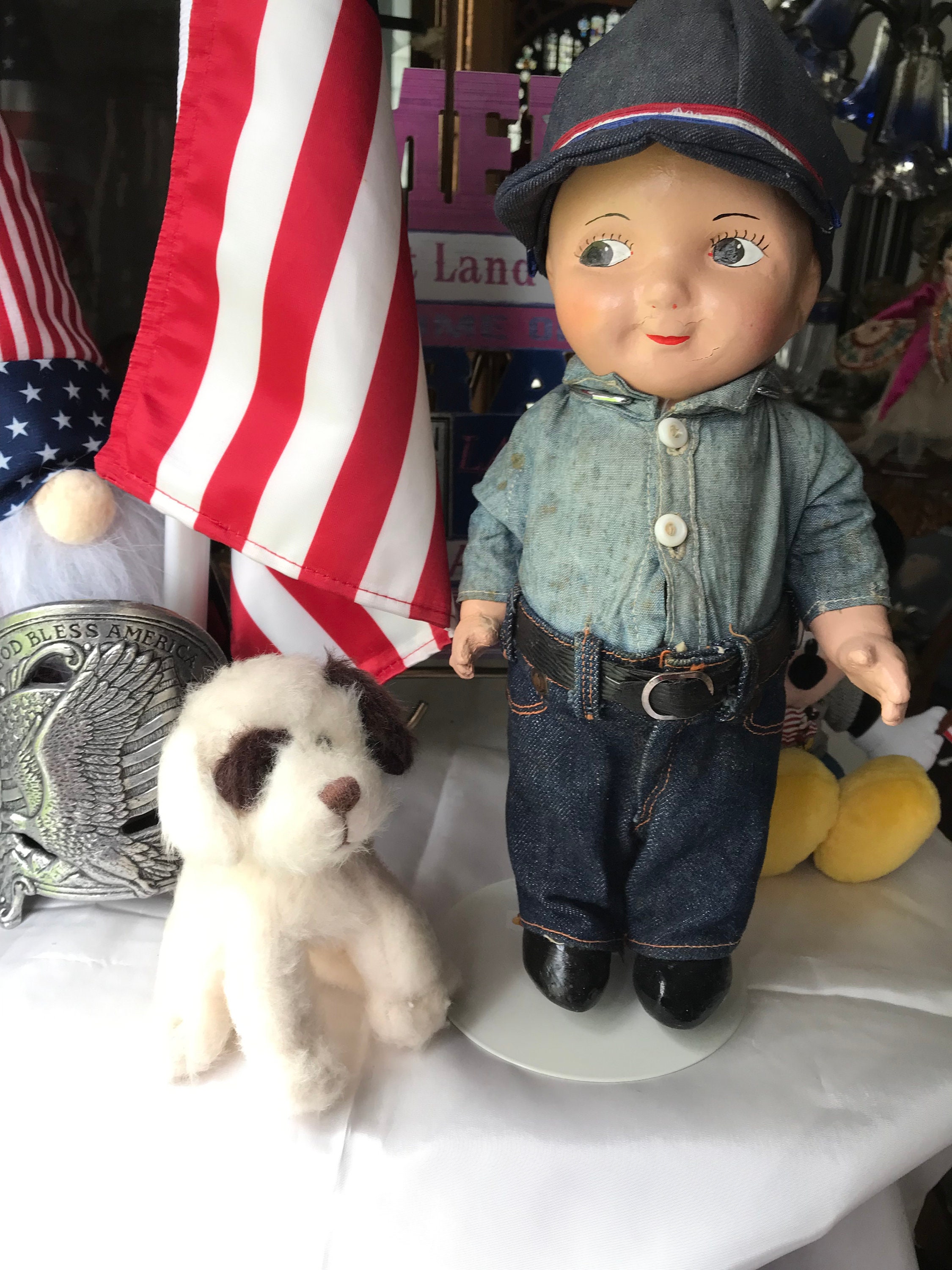 Antique Texaco Buddy Lee Doll (1940s-1950s) - Etsy