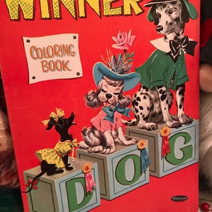 Vintage 1960&#39;s Children&#39;s Coloring Books (Unused)
