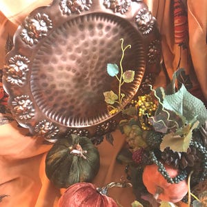 Copperplate Decorative Plate