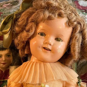 Antique Shirley Temple Character Doll ( Ideal Toys, 1930s)