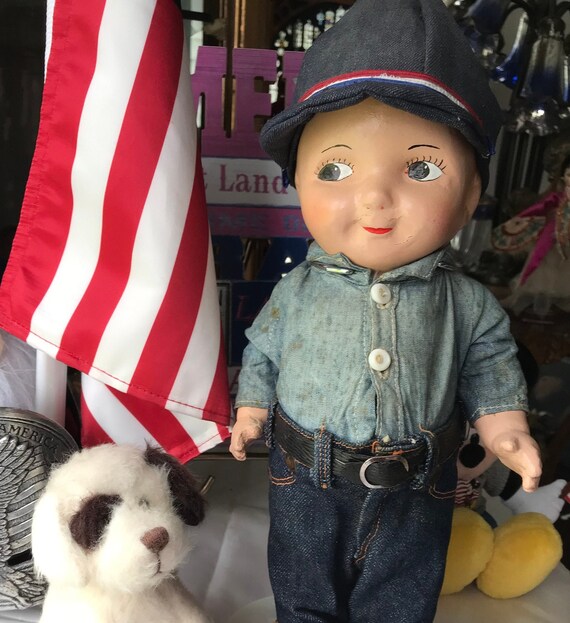 Antique Texaco Buddy Lee Doll (1940s-1950s) - Etsy