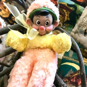 Antique Pinocchio Plush Doll