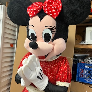 Minnie Maus Maskottchen Kostüm für Erwachsene