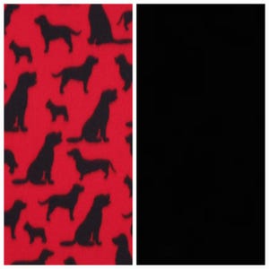 Fleece Tie Blanket---Dogs