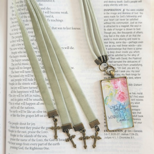 Bible Bookmark, Multi-strand Bookmarker, Multiple Page Holder, Gift for Her, Study Helper, Mother's Day Gift