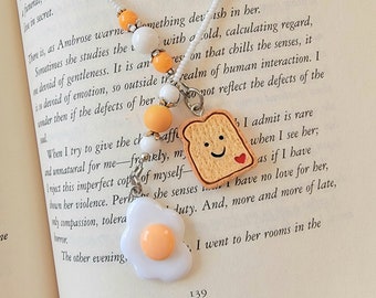 Breakfast Themed Bookmark Adds a Touch of Whimsy to Your Reading