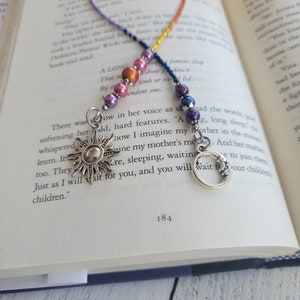 Unique Sunset Bookmark, Reader Gift, Bookworm Gift