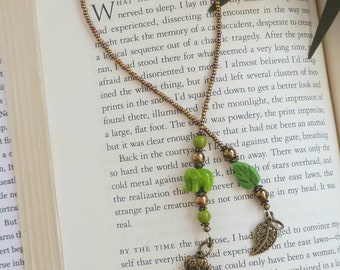 Unique Beaded Elephant Bookmark for All Your Reading Adventures