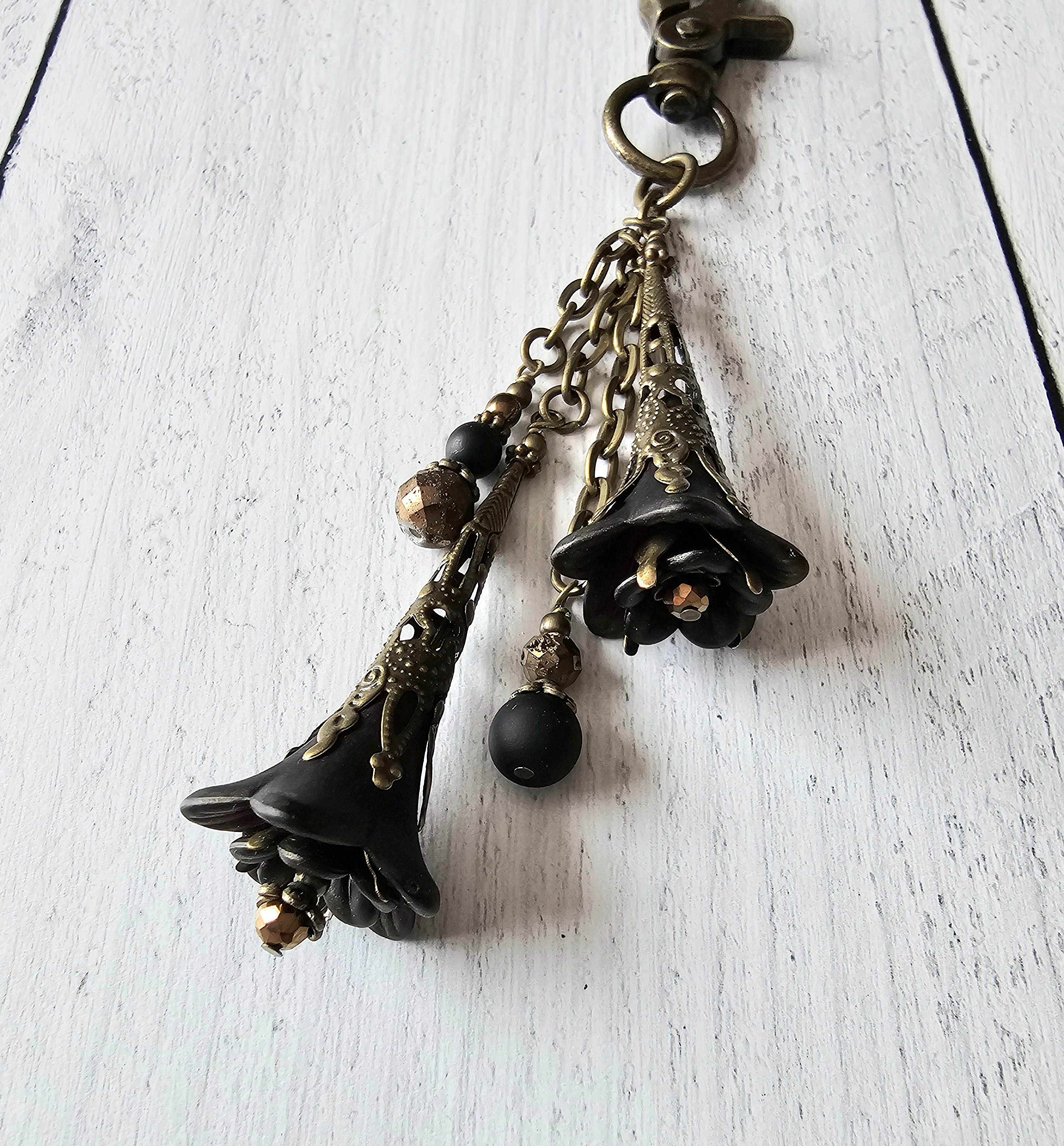 ⭕️Bag (Key)charm vintage style Vintage Coach Daypack 9960 9791 Key Fob, Solid Brass Bag
