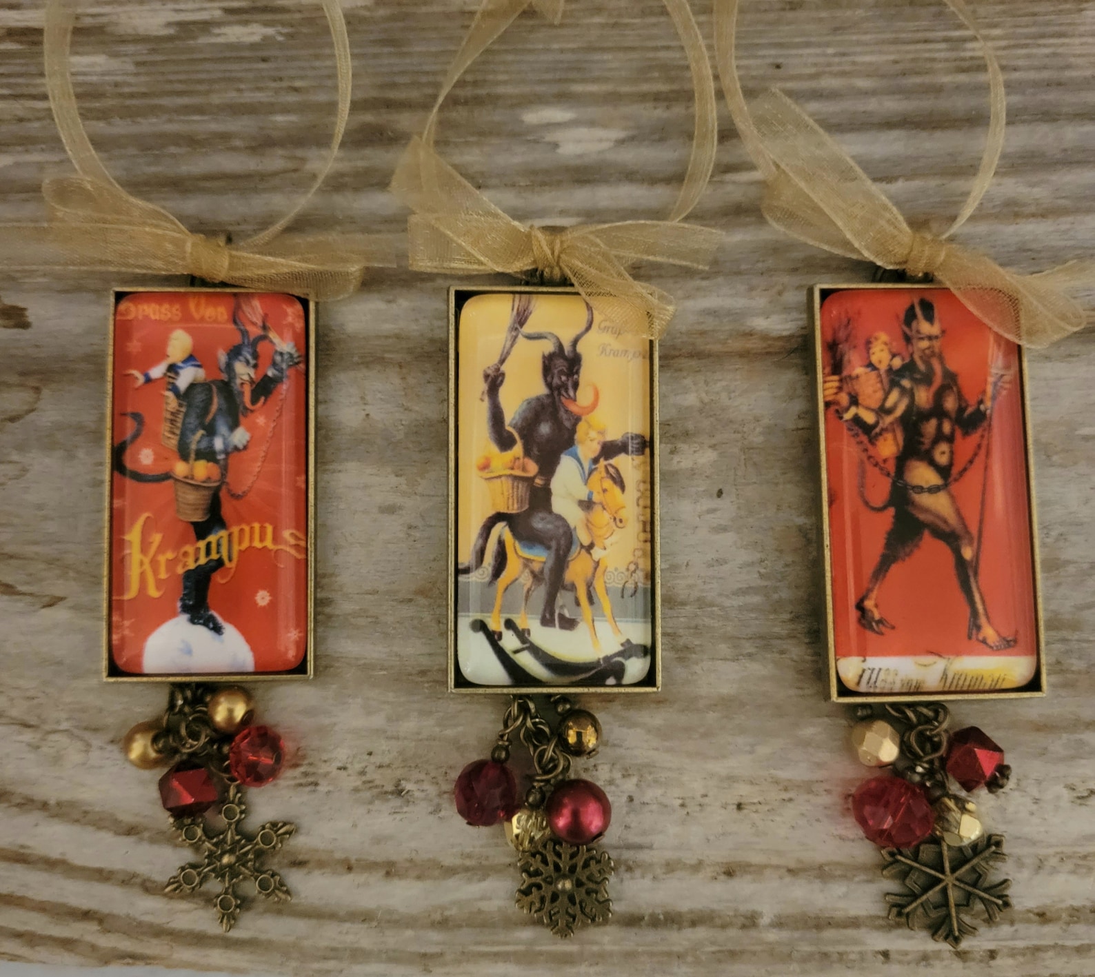 Krampus Christmas Ornaments