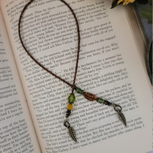 Boho Fall Leaves Bookmark, Nature Bookmark, Boho Style, Gift for Her