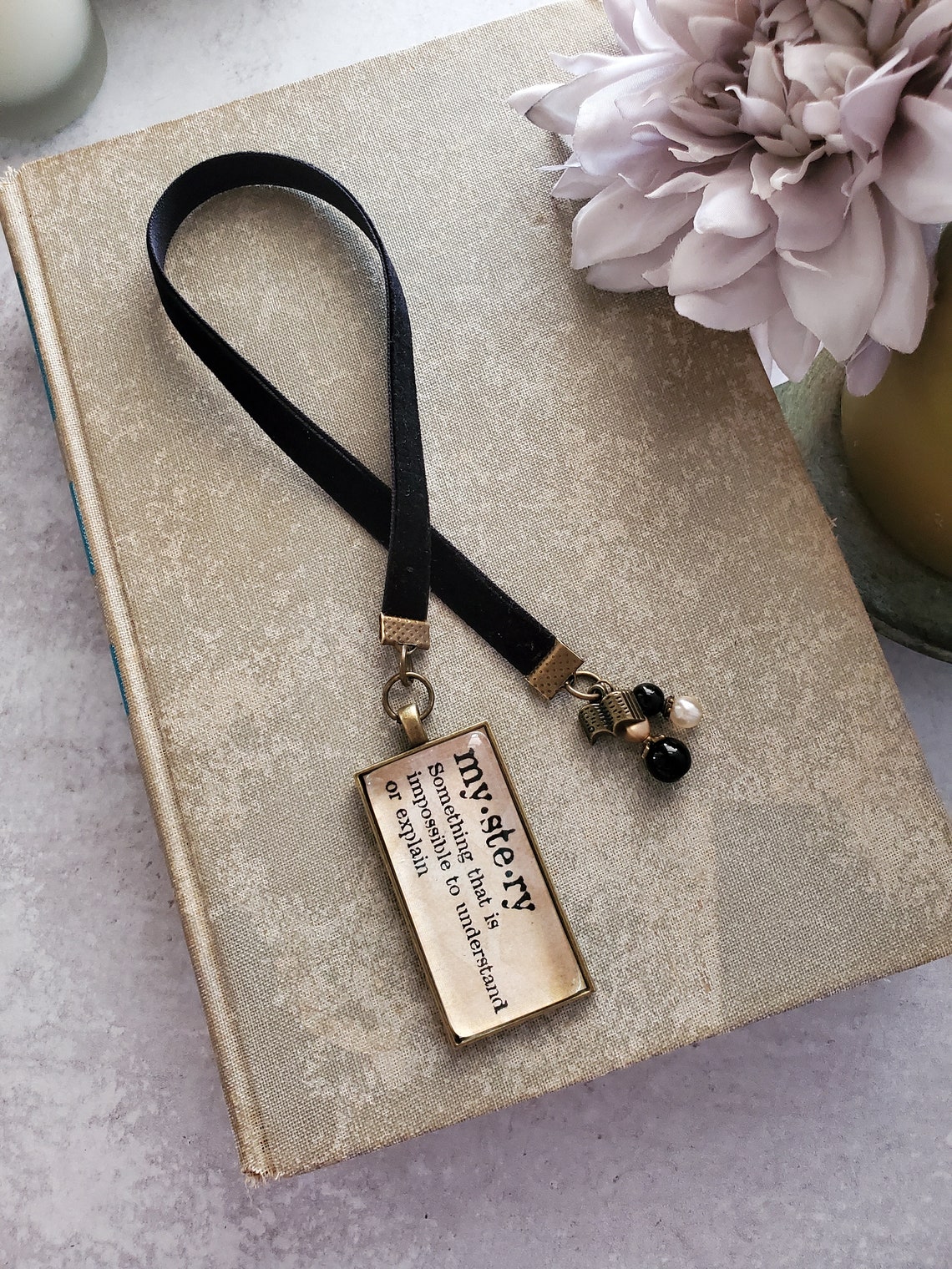 Book Theme Bookmark Book Words Definition Bookmarker Etsy