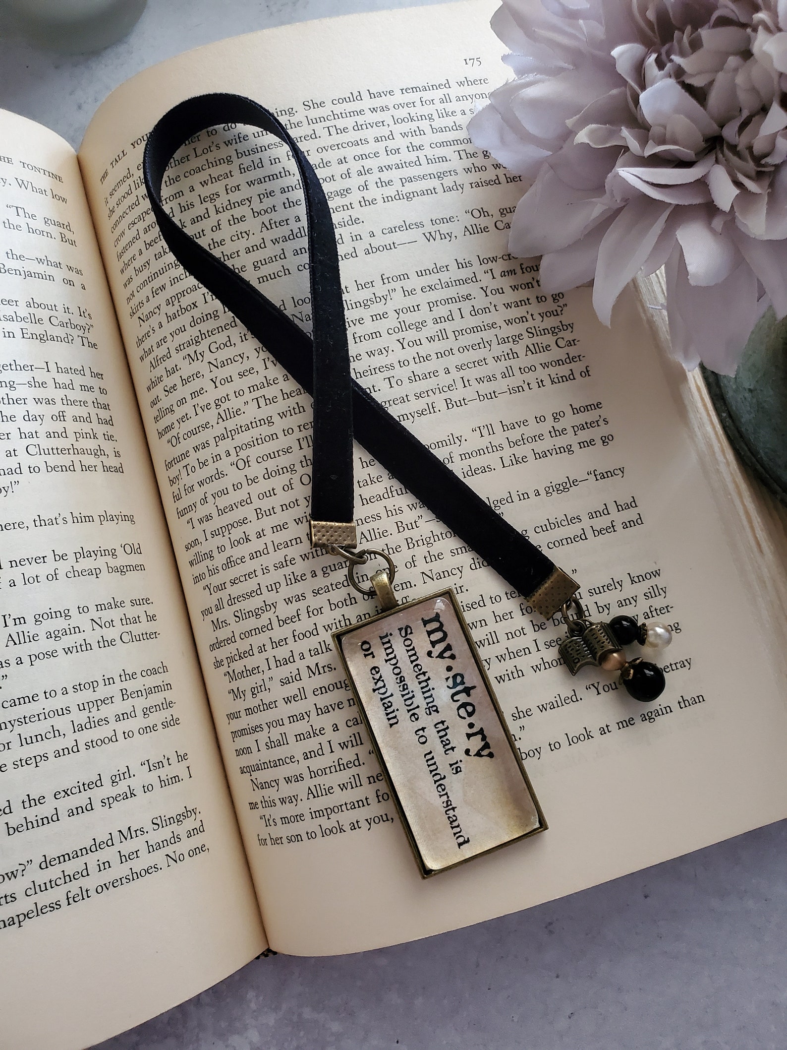 Book Theme Bookmark Book Words Definition Bookmarker Etsy