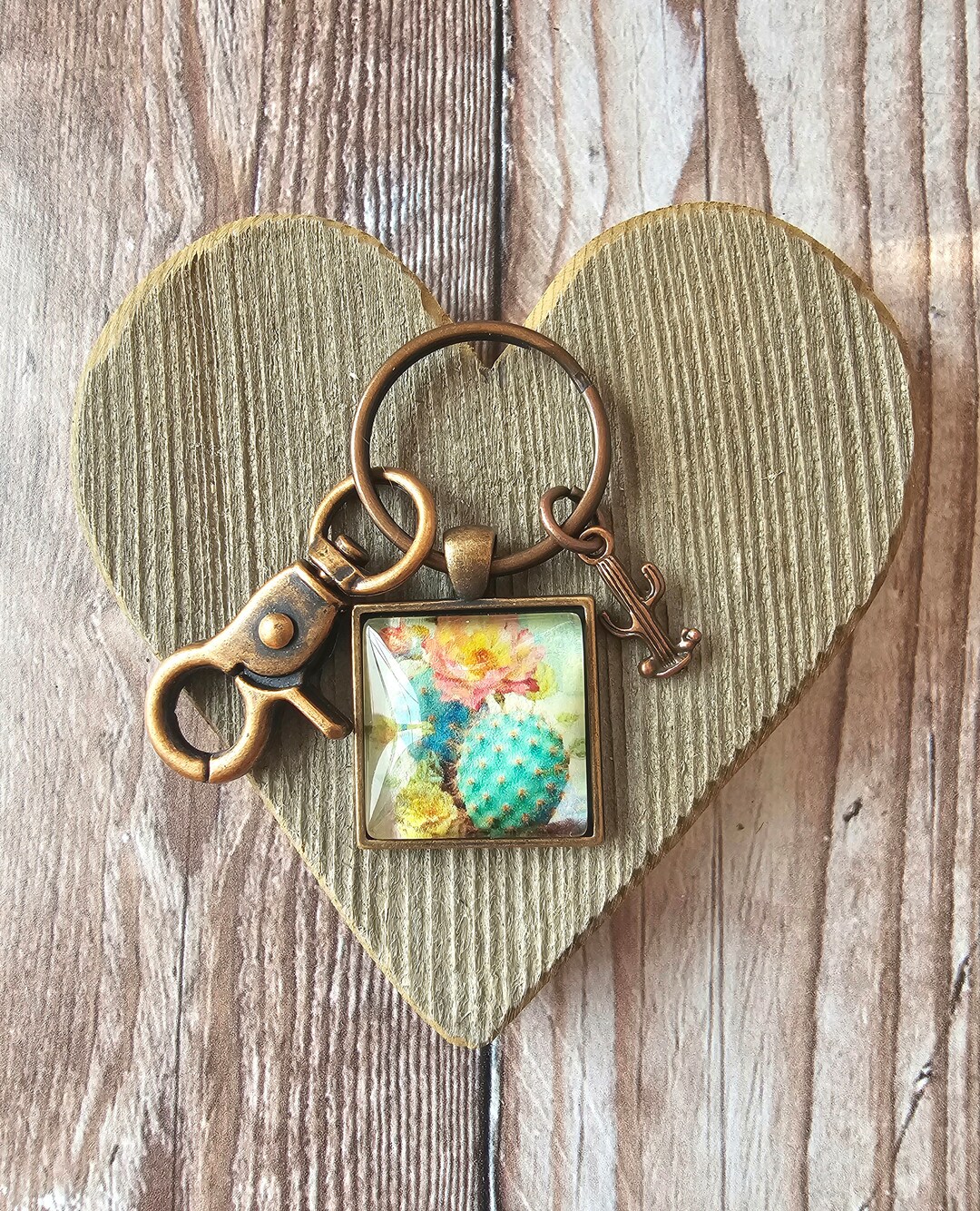 Country Keychain, Cowgirl Gift, Cowboy Hat Charm - Etsy