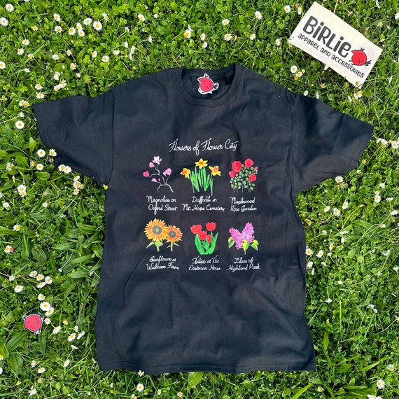 【100size】house on the hill Tシャツ　flower 3y 100】house on the hill flower tee