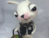 The Easter bunny Original one of a kind art doll