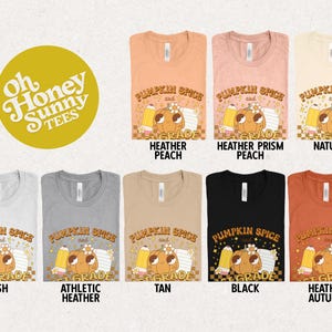 First Grade Fall Pumpkin Teacher Shirt, 1st Grade Team Shirt, Pumpkin Spice and First Grade Life, Groovy Teacher Shirt, Retro Teacher Tee, bild 4