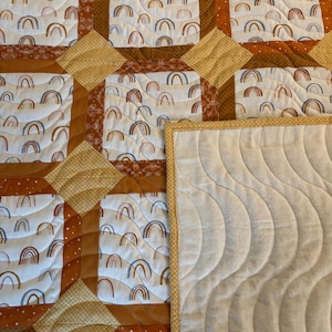 The &quot;Rainbow Baby&quot; Baby Quilt
