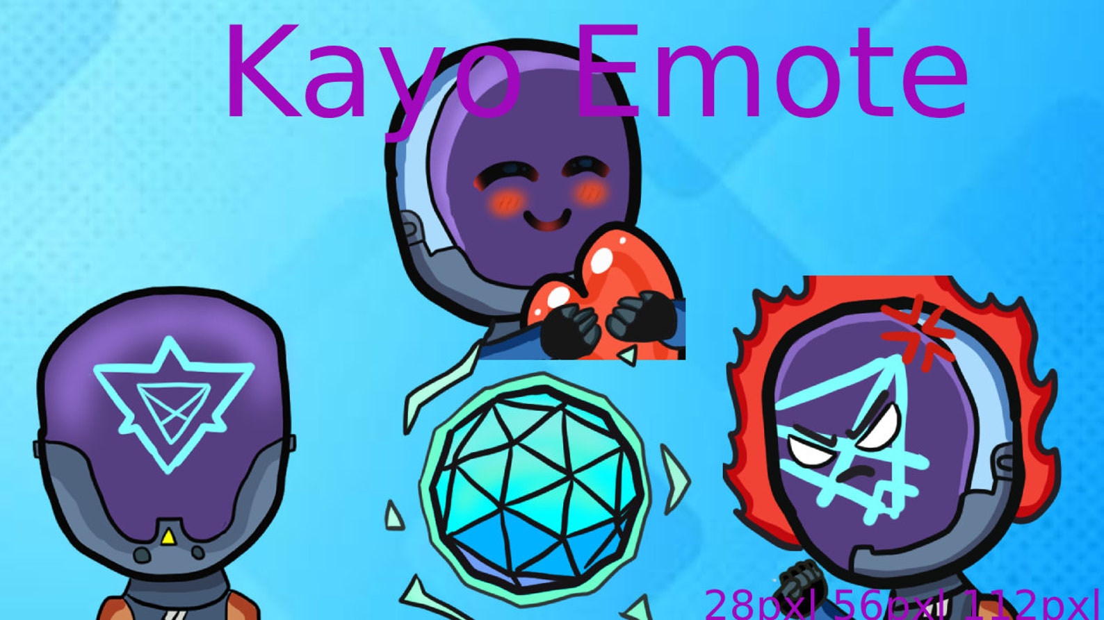 4 Kayo Emotes Twitch Emotes, Discord Emotes - Etsy