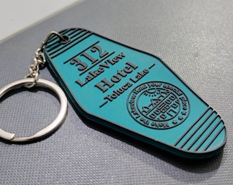 Silent Hill2 Lake View Hotel - Keychain - Material PVC Rubber - Free Shipping