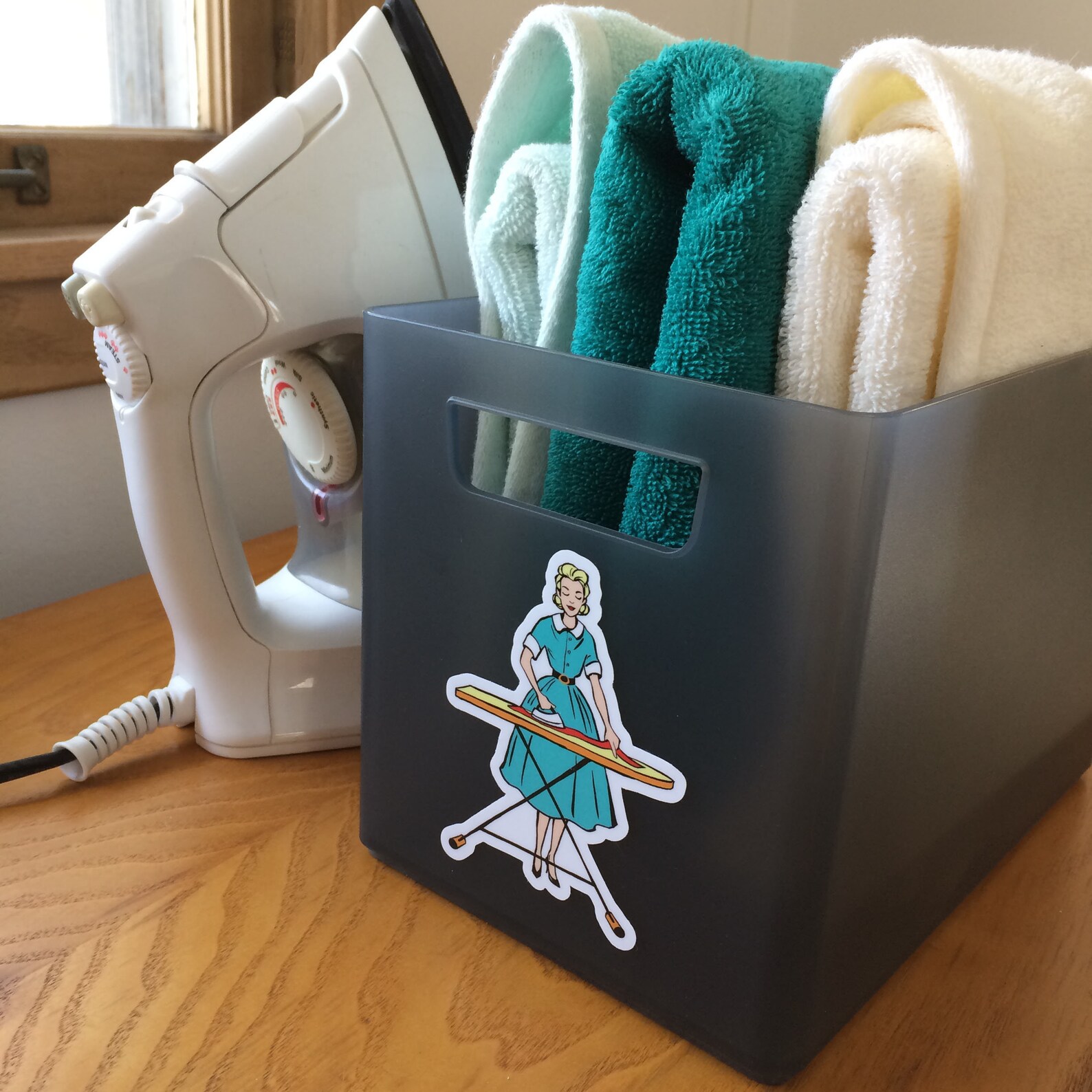 Ironing Sticker, Vinyl Sticker, Decal Stickers, Vinyl Decal, Ironing