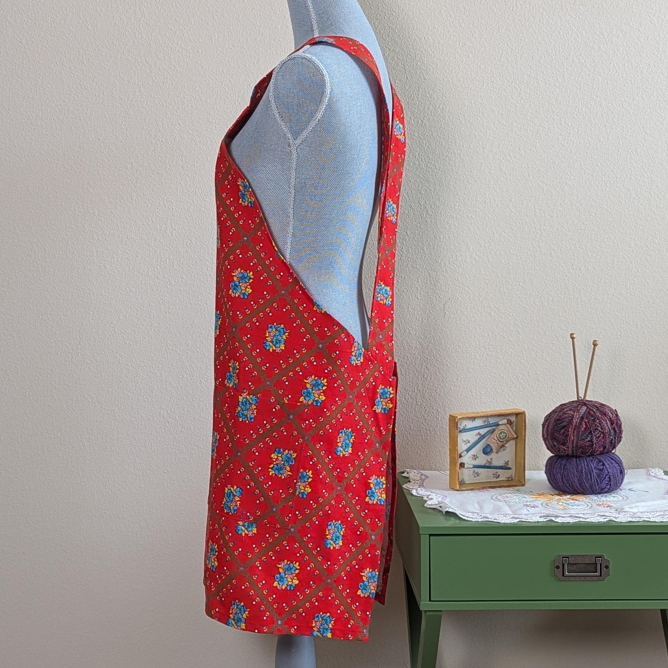 1940s Pinafore Apron - Etsy